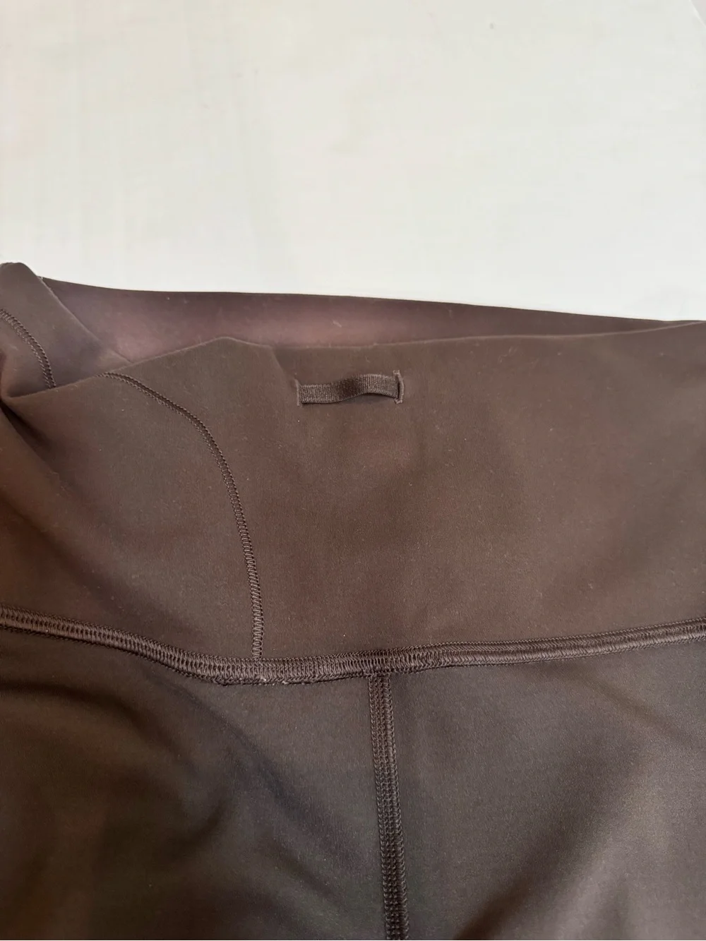 Lululemon Brown High Rise Leggings 24” Yoga Pilates Gym Stretch Drawstring Sport